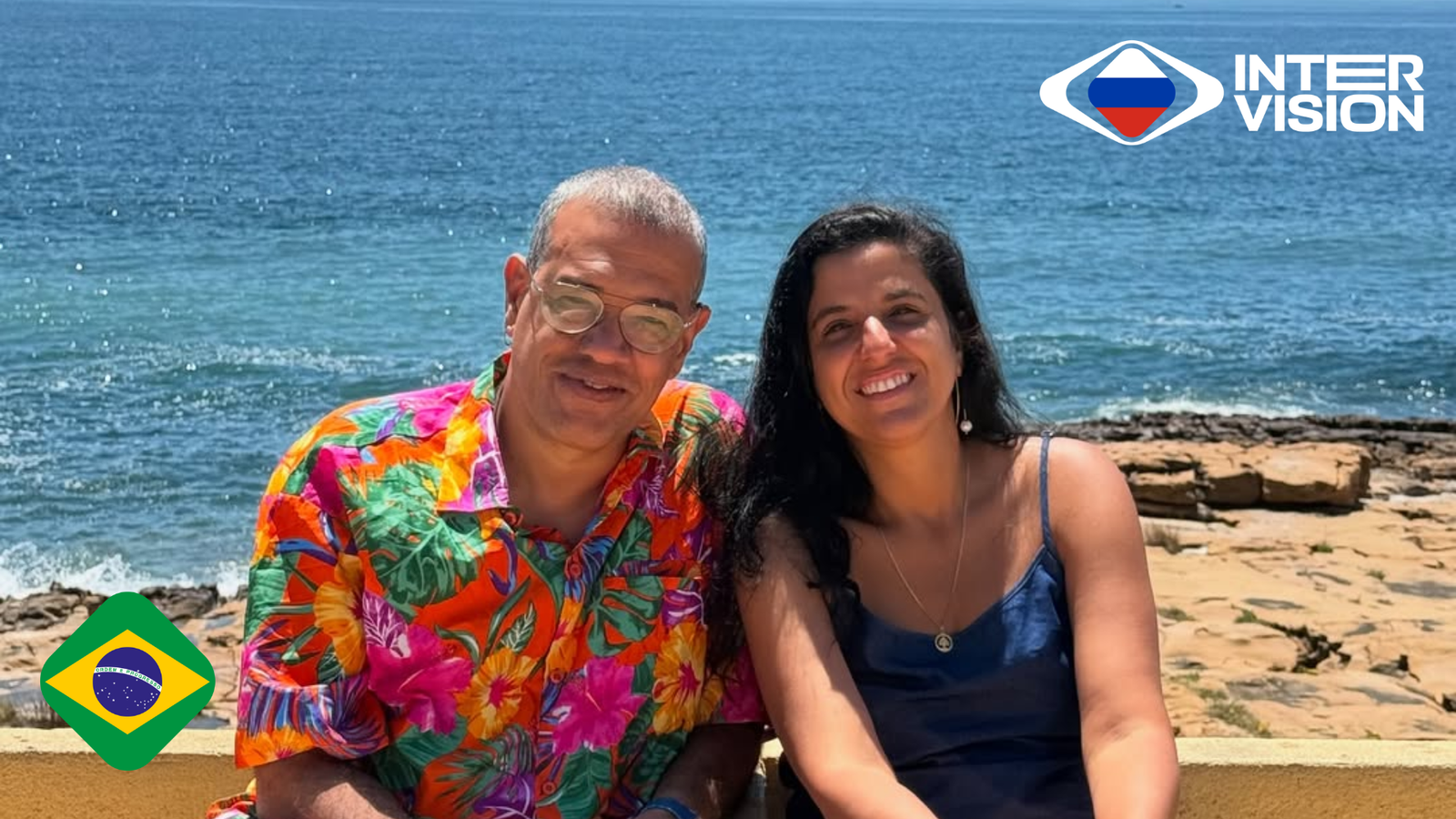 Luciano Calazans y Tais Nader, representantes de Brasil en Intervisión 2025, listos para encender el escenario de Moscú