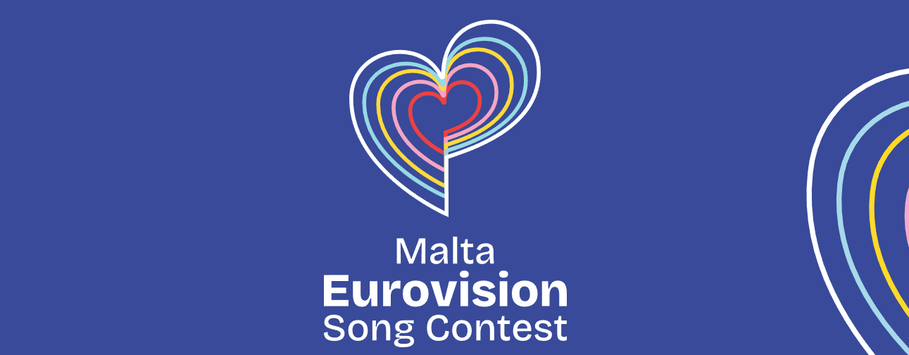 Los presentadores del MESC 2026 Keane Cutajar, Destiny y Gaia Cauchi en el escenario.