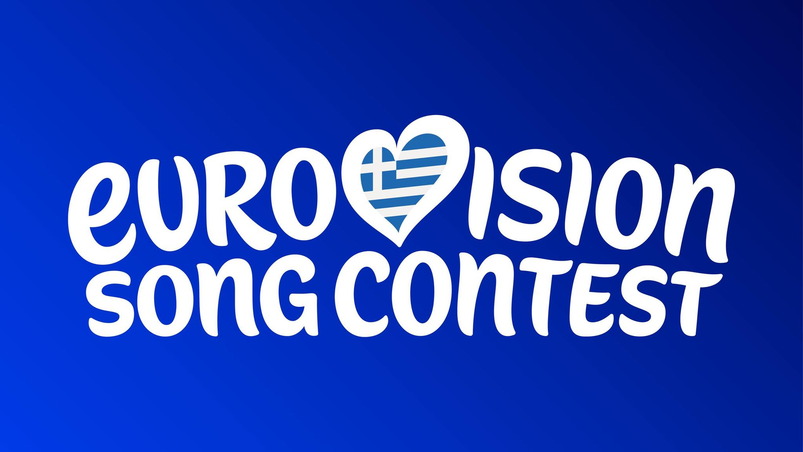 Logo de Eurovision con la Bandera de Grecia