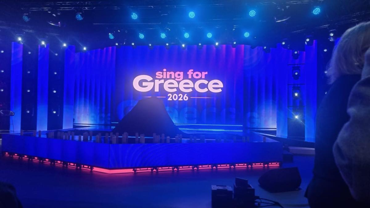 Escenario de Sing for Greece 2026