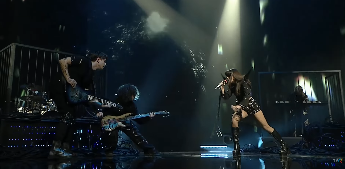 Alexandra Căpitănescu en su presentacionn de la Selecția Națională 2026