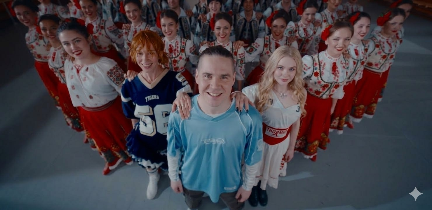 Satoshi en el revamp de su tema Viva, Moldova!