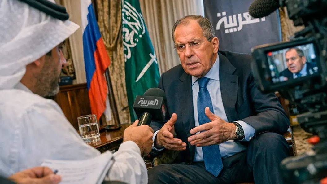 Ministro de Relaciones Exteriores de Rusia Sergei Lavrov